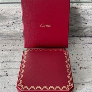 Authentic Cartier presentation box with outer box - NWOT